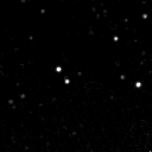 Ryugu seen from a distance of 1.3 million km (animation)の写真