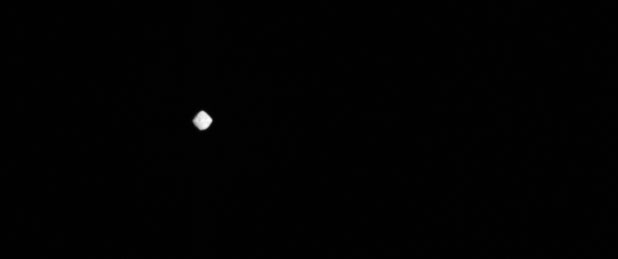 Asteroid Ryugu seen from a distance  of around 40km (1) ONC-W1の写真