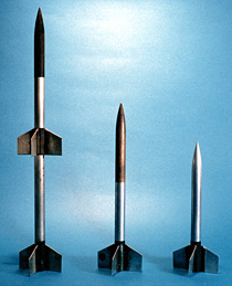 ペンシルロケット3種