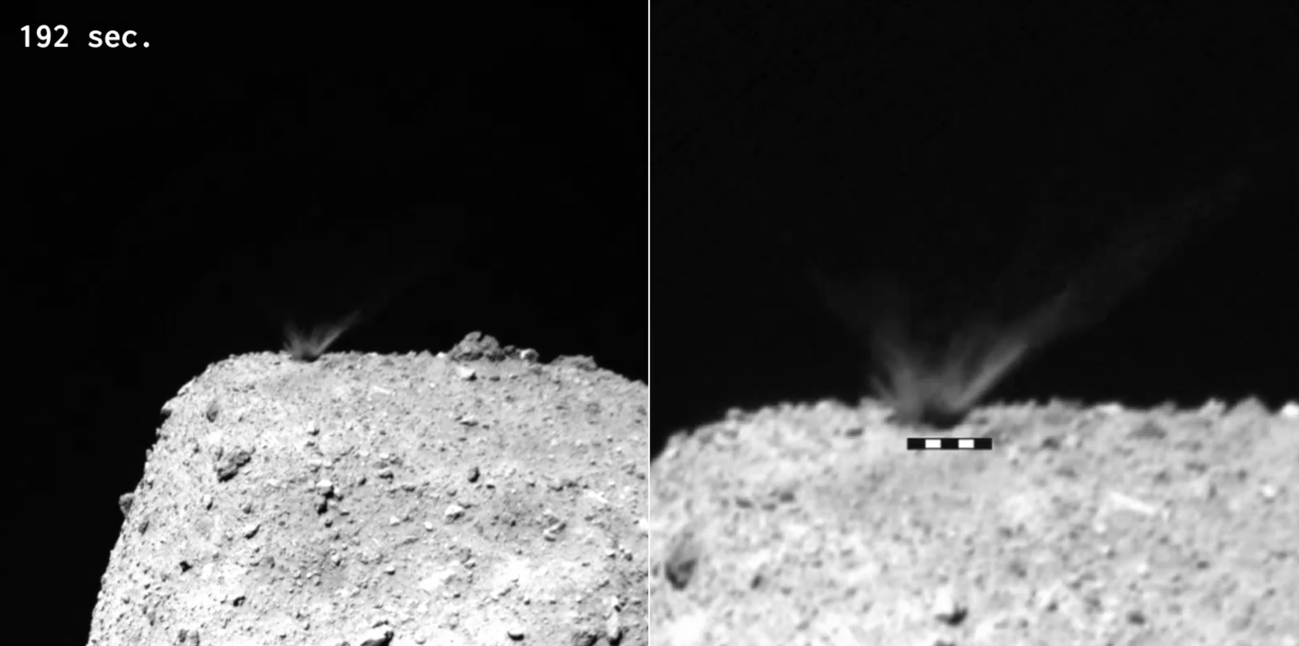 小惑星リュウグウでの人工クレーター形成実験から分かったこと 宇宙科学研究所
