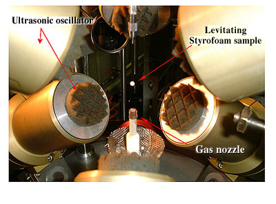 Fig. 6 Ultrasonic levitator