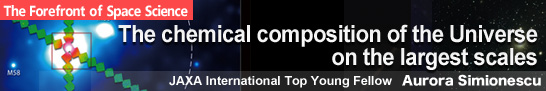 The chemical composition of the Universe on the largest scales
