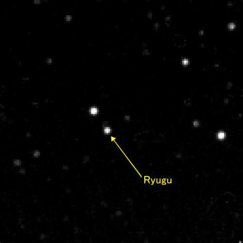 Hayabusa2 has detected Ryugu