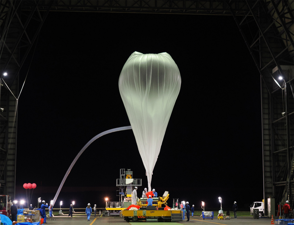 大気球実験（B22-07号機）を実施　- Scientific Balloon Experiment (B22-07) -の写真
