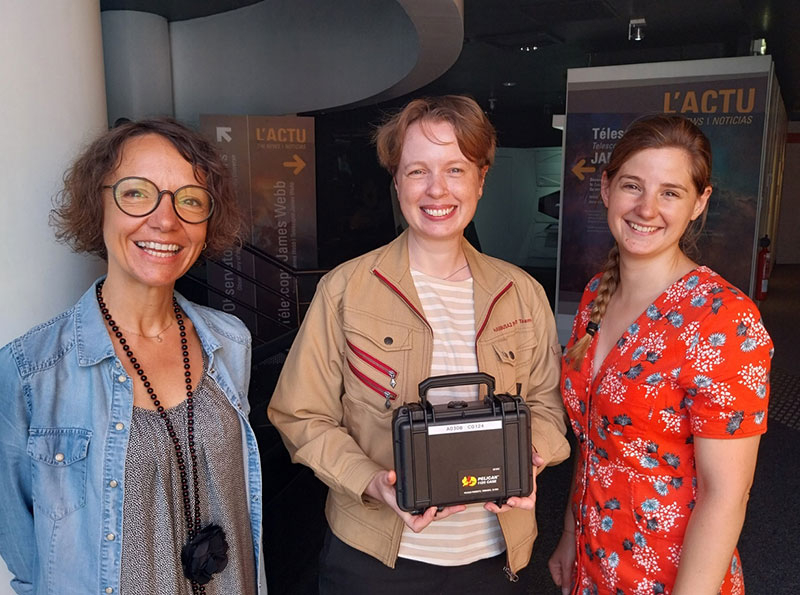 仏・トゥールーズのシテ・ド・レスパスでリュウグウ粒子を展示します　- Grains from asteroid Ryugu to be displayed at Cité de l'espace in Toulouse! -の写真