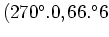 $(270^\circ.0,66.^\circ6$