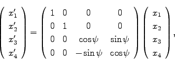 \begin{displaymath}
x_3' = -v\;t'
\end{displaymath}