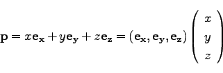 ${\bf e_x},{\bf e_y}, {\bf e_z}$