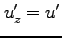 $u_z'=u'$