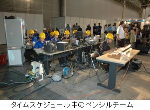 タイムスケジュール中
