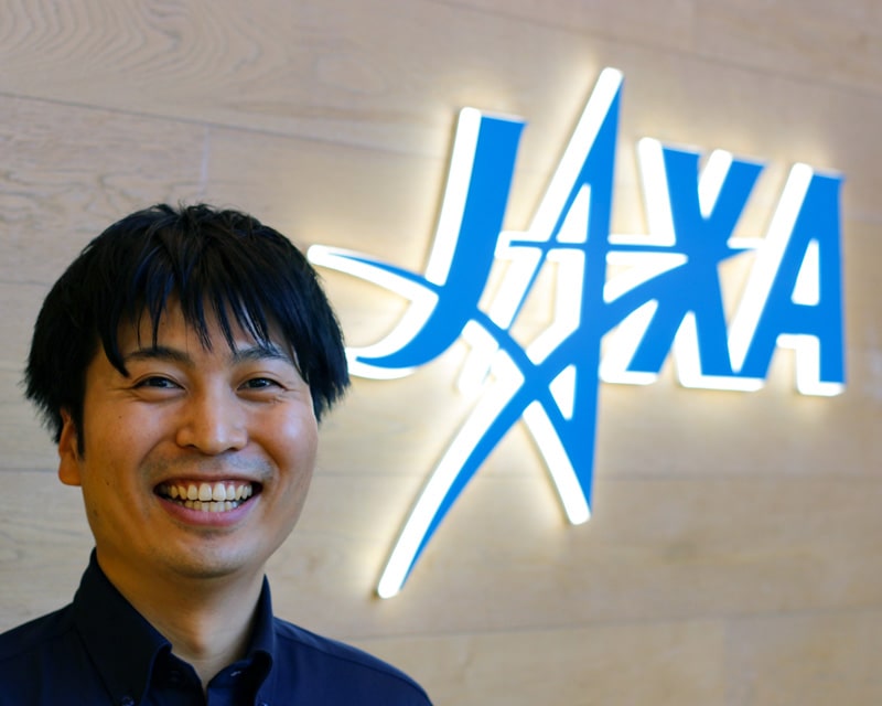 JAXA前にて