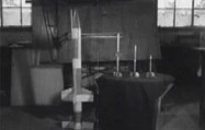 ベビーS・ロケット飛翔実験（秋田県道川海岸）1955年