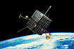 超高層大気観測衛星「たいよう」（SRATS）1975年2月24日、M-3C-2にて打上げ