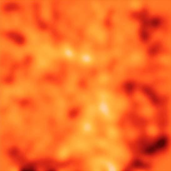 CIBER実験が測定した近赤外線が示すまだら模様の空間パターンを示す画像