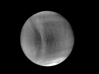 あかつきの中間赤外カメラが撮影した金星の全景画像
